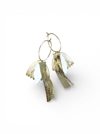 Image 4 of Boucles INDIA or et blanc