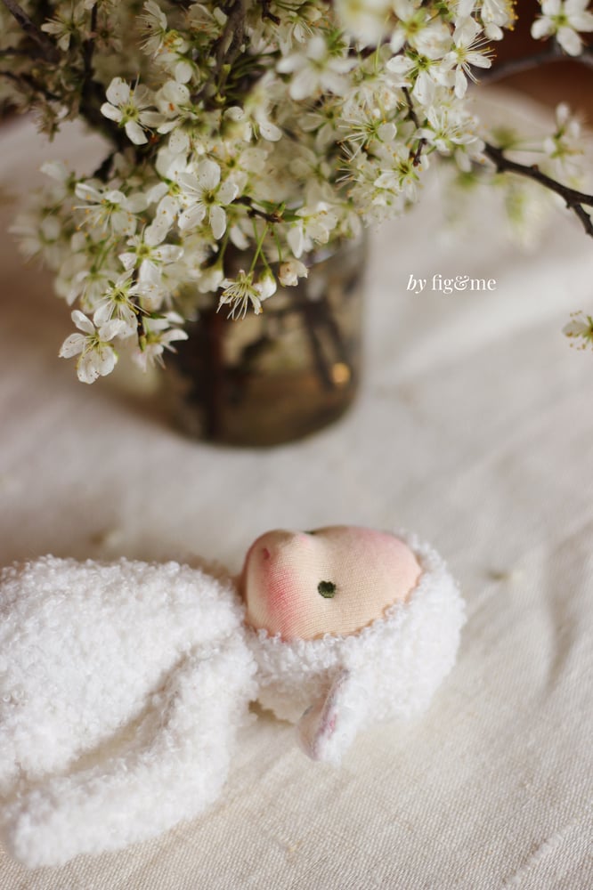 Image of Lamb Art Doll by Fig and Me | Ewenice