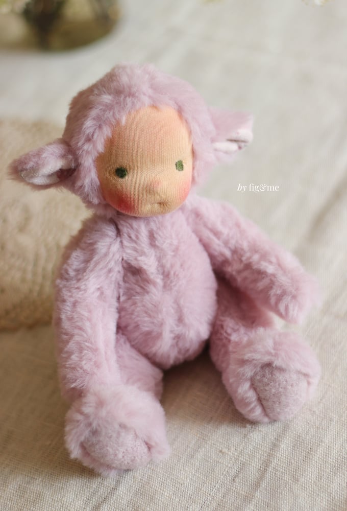 Image of Lamb Art Doll by Fig and Me | Baarbara