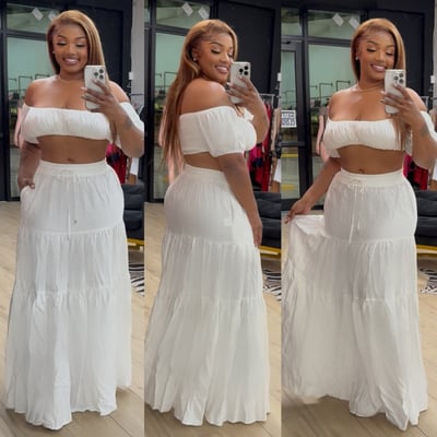 Image of CHASITY SKIRT SET