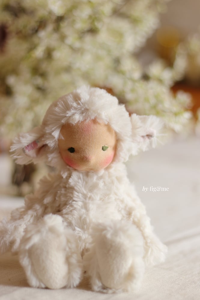 Image of Lamb Art Doll by Fig and Me | Lambert