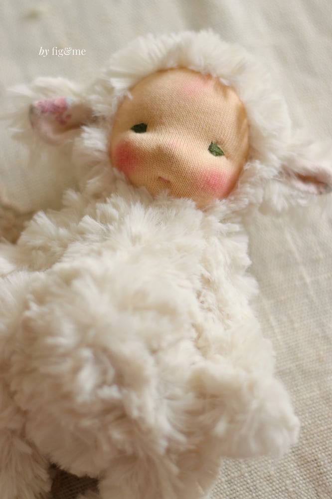 Image of Lamb Art Doll by Fig and Me | Lambert
