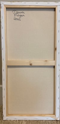 Image 5 of LARGE BROKEN GLASS CHRISTMAS TREE CANVAS ART