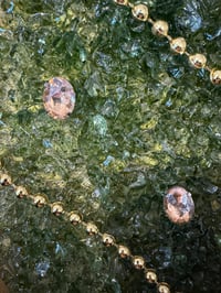 Image 3 of LARGE BROKEN GLASS CHRISTMAS TREE CANVAS ART