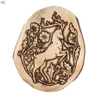 Image 2 of Szarvas pirográfia | Stag woodburning