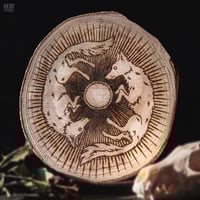 Image 1 of Körforgás pirográfia | Circle woodburning