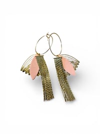 Image 4 of Boucles INDIA gris metal  et chair