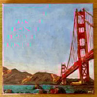 Image 1 of California (Part II) Painting w/Lyrics