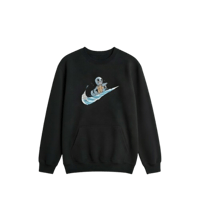 Image 4 of Sweat Carapuce x Nke – Brodé avec Amour par Mamie