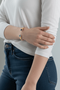 Image 2 of Bracelet JOLLIA nude rose antique