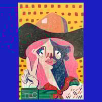 Image 1 of Peace Cowgirl Print