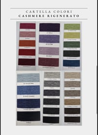 Image 2 of Maglietta aderente cashmere rigenerato