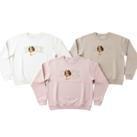 Image 3 of Sweat Belle x Nke – Brodé avec Amour par Mamie