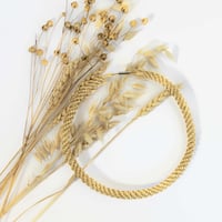 Image 1 of Straw spiral necklace