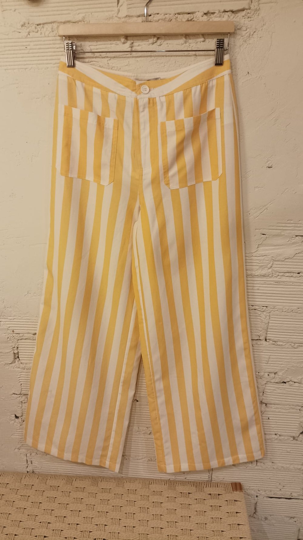 Image of 2-Pantalon striped pockets