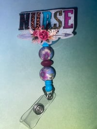Nurse badge reel