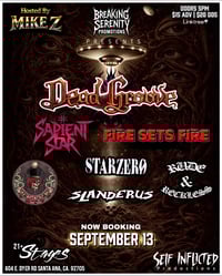 September 13 | Dead Groove | Stages |