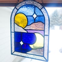 Image 1 of Sun and Moon Suncatcher