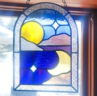 Image 2 of Sun and Moon Suncatcher