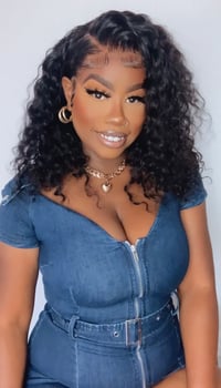 Image 3 of Water Wave 360 Lace Wig in 14”