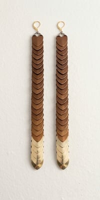 Long Medium Scalemaille Earrings 