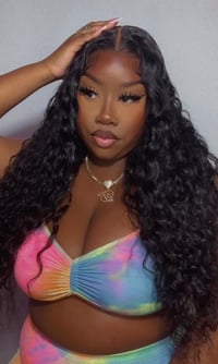 Image 3 of Water Wave 7x5 Lace Closure Wig in 24”