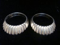 Image 2 of DESIGNER RETRO 9CT COCKTAIL BANDS TO WEAR EITHER SIDE OF RING 6G