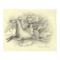 Flyaway Horse (Drawing)