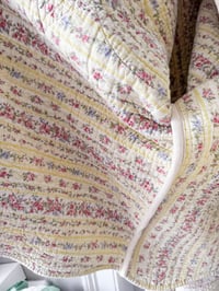 Image 5 of Upcycled Cotton Patchwork Wrap Cardigan Coat 