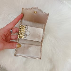 Image of Vintage Gucci Baby Pink Wallet/Key Holder