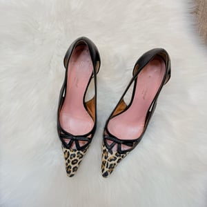 Image of Authentic Dolce & Gabbana Vintage Animal Print Heels - Size 38