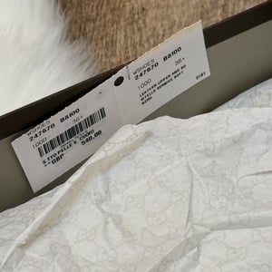 Image of Authentic Gucci Black Leather High Heel Boots- Size 36.5