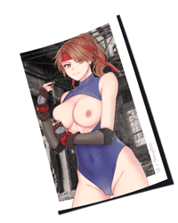 Jessie Lewd (FF7) Poster