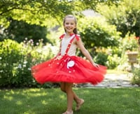 Image 7 of Popcorn Outfit with Optional Fascinator 