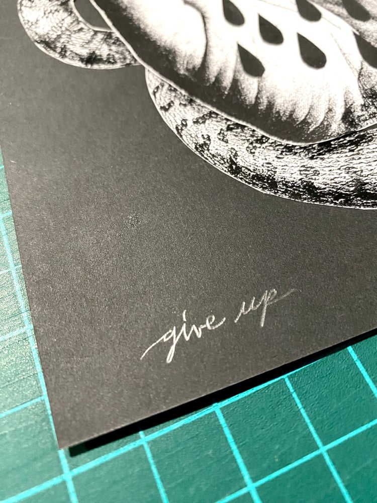 Image of 'snake handler' original collage