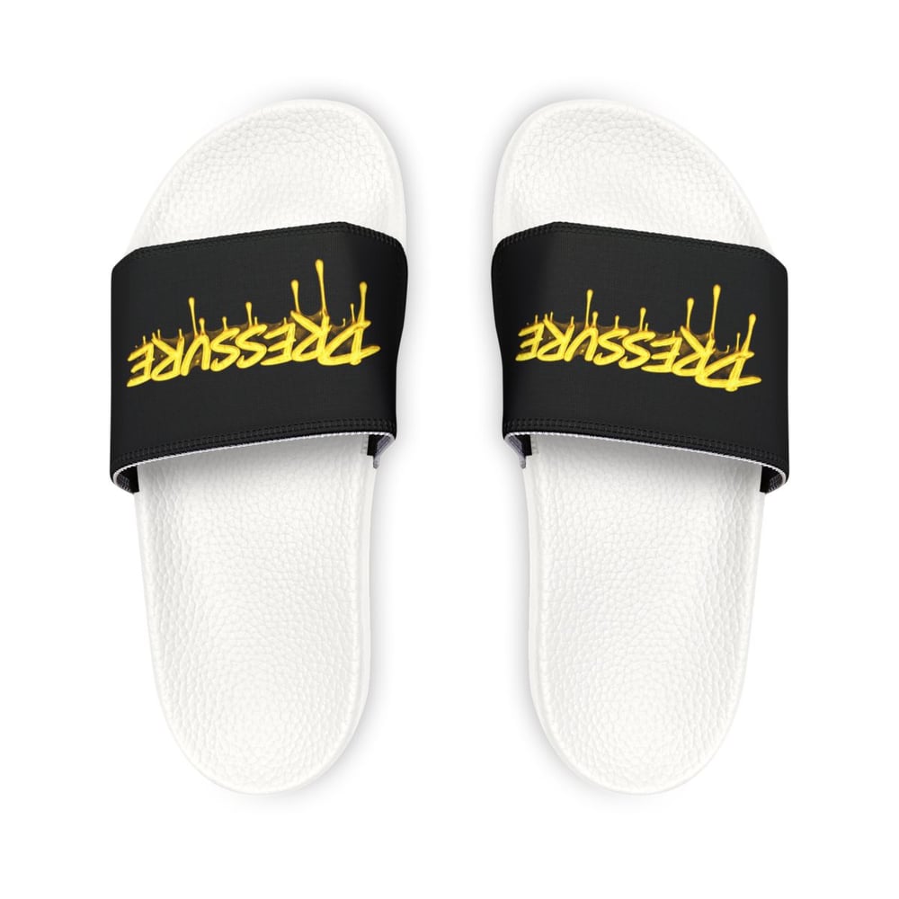 Image of Pressure Graphic Slides — Men's Removable-Strap Sandals