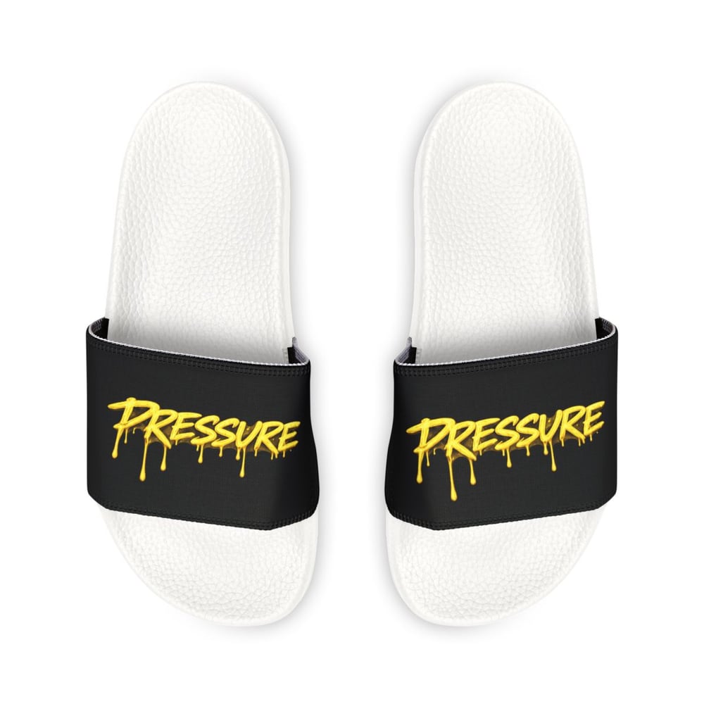 Image of Pressure Graphic Slides — Men's Removable-Strap Sandals