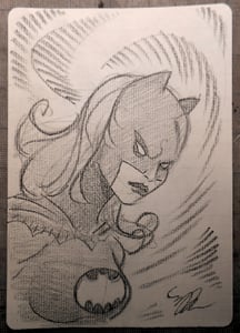 Image of  ORIGINAL SKETCH OF BATGIRL
