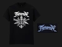 Fyrdsman T-Shirt + Logo Patch Bundle