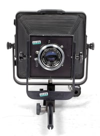 Image 1 of Gowland pocket hyper light 4X5 camera w/ 150mm lens + holders + film #2129