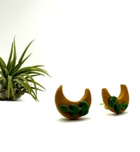 Image 1 of Golden Moon Studs
