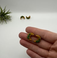 Image 2 of Golden Moon Studs