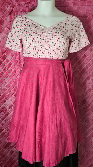 Image of The "Sweetheart & Cherries" Gingham Top