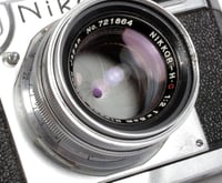 Image 10 of Nikon S2 35mm Rangefinder camera + 35mm 50mm 85mm 135mm lenses + case + FILTERS (#2133)