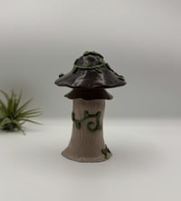 Image 1 of Brown Overgrown Mushroom Jar