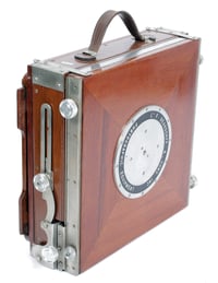 Image 9 of Deardorff V8 8X10 camera w/ front swings + 300mm F5.6 lens +HOLDER *NEW BELLOWS* (#2135)