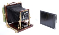 Image 1 of Wista Field 8X10 camera + Schneider 300mm F5.6 lens + HOLDER + GG protector 2136