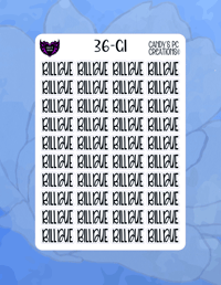 Image 2 of Bill Due G Font G-G24