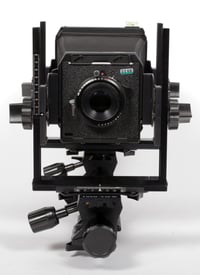 Image 2 of Toyo 45CX 4X5 lightweight monorail camera w/ 210mm MC lens + holders + film 2140