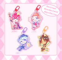 Twisted Wonderland Keychains